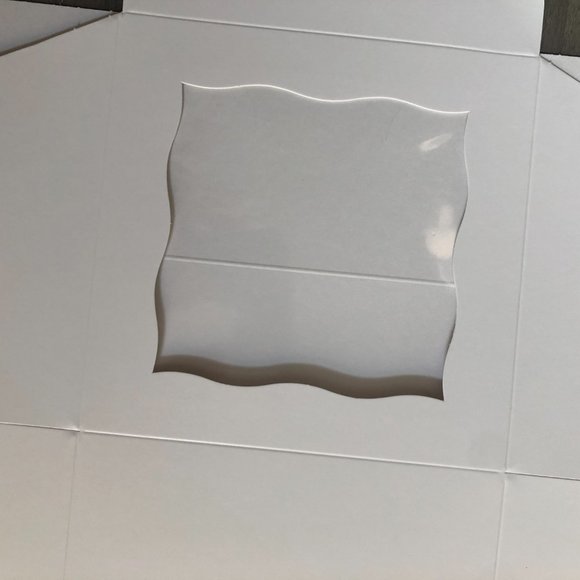 White pastry box with window, 7" x 7" x 4", 10pack - Picture 2 of 8